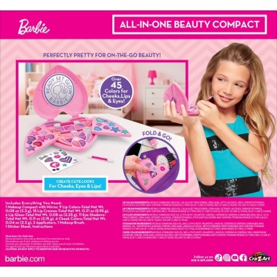 Набір дитячої косметики Cra-Z-Art Barbie All in One Beauty Compact