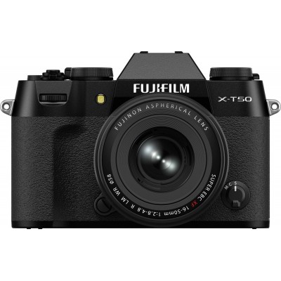 Цифр. фотокамера Fujifilm X-T50 + XF16-50mmF2.8-4.8 R LM WR Kit Black