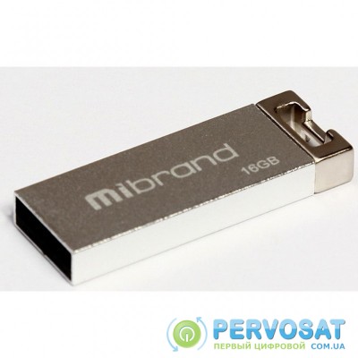 USB флеш накопитель Mibrand 16GB Сhameleon Silver USB 2.0 (MI2.0/CH16U6S)