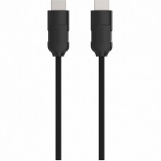 Кабель мультимедійний HDMI to HDMI 1.5m Standard v1.4 Belkin (F3Y017R1.5MBLK)