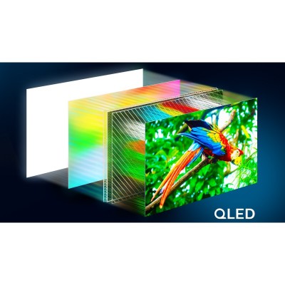 Телевізор 55" Philips QLED 4K 144Hz Smart Titan OS Black Ambilight