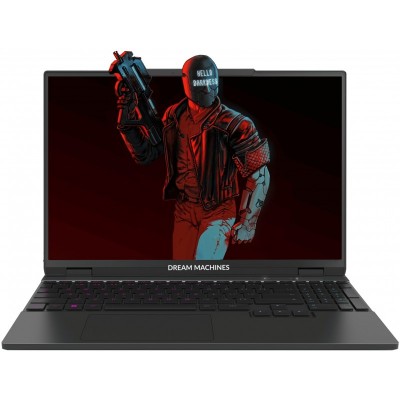 Ноутбук Dream Machines RG4060-15 15.3WQXGA IPS, Intel i7-14650HX, 32GB, F1TB, NVD4060-8, DOS, чорний