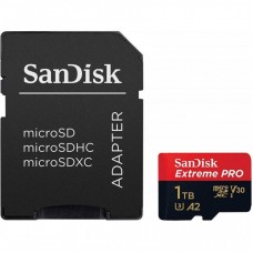 Карта пам'яті SANDISK 1TB microSDXC class 10 A2 V30 UHS-I U3 Extreme PRO (SDSQXCZ-1T00-GN6MA) Карта пам'яті SANDISK 1TB microSDXC class 10 A2 V30 UHS-I U3 Extreme PRO (SDSQXCZ-1T00-GN6MA)