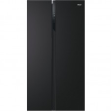 Холодильник Haier SBS, 177.5x91х64.7, холод.відд.-337л, мороз.відд.-177л, 2дв., А++, NF, інв., дисплей, чорний