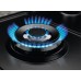 Варильна поверхня Electrolux газова, 90см, чавун, чорний