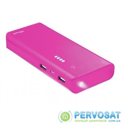 Батарея универсальная Trust Primo 10000 mAh Black, Pink (22749_TRUST)