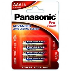 Батарейка PANASONIC AAA LR03 Pro Power * 4 (LR03XEG/4BP) Батарейка PANASONIC AAA LR03 Pro Power * 4 (LR03XEG/4BP)