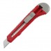 Нож канцелярский Axent 18 мм, blister, gray-red (6502-А)