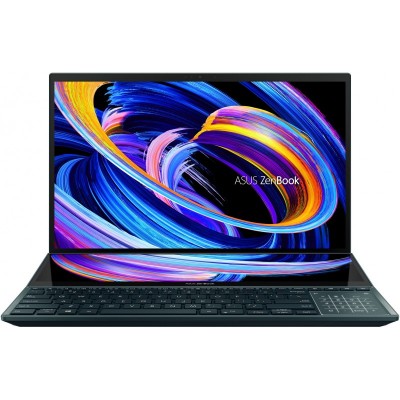 Ноутбук ASUS Zenbook Pro Duo UX582ZM-KY083W 15.6FHD Touch OLED/Intel i7-12700H/32/1024F/NVD3060-6/W11/Blue