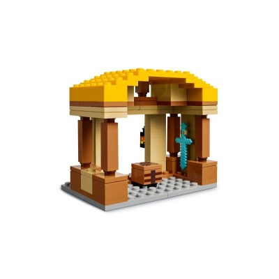 Конструктор LEGO Minecraft Напад на село з повітряною кулею Ґаст