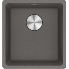 Мийка кухонна Franke Maris, фраграніт, прямокутник, без крила, 553х433х200мм, чаша - 1, монтаж під стільницю, MRG 110-37, сірий камінь Мийка кухонна Franke Maris, фраграніт, прямокутник, без крила, 553х433х200мм, чаша - 1, монтаж під стільницю, MRG 110-37, сірий камінь