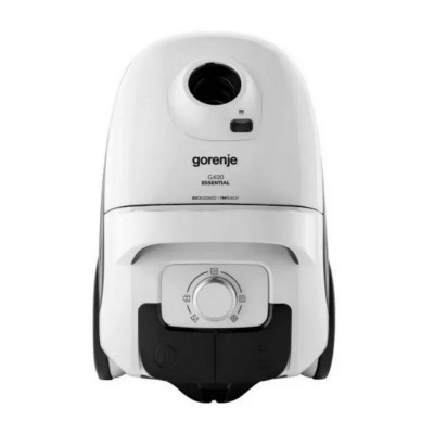 Пилосос Gorenje мішковий, 750Вт, конт пил -3л, HEPA, телескоп трубка, білий