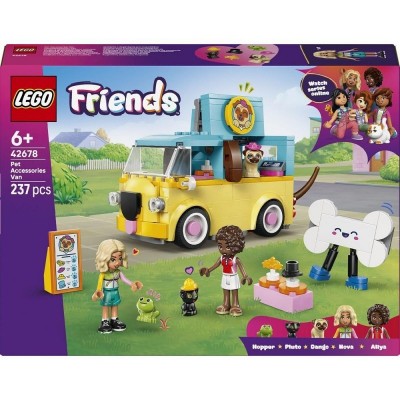 Конструктор LEGO Friends Фургон з аксесуарами для улюбленців