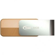 USB флеш накопичувач Team 64GB C143 Brown USB 3.0 (TC143364GN01)