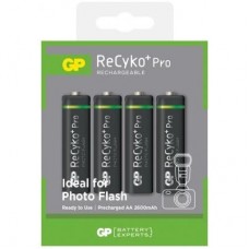Акумулятор GP AA 270AAHCE-2APCGBE4 ReCyko+Pro Photo Flash 2700 mAh * 4 (270AAHCE / 4891199154959) Акумулятор GP AA 270AAHCE-2APCGBE4 ReCyko+Pro Photo Flash 2700 mAh * 4 (270AAHCE / 4891199154959)