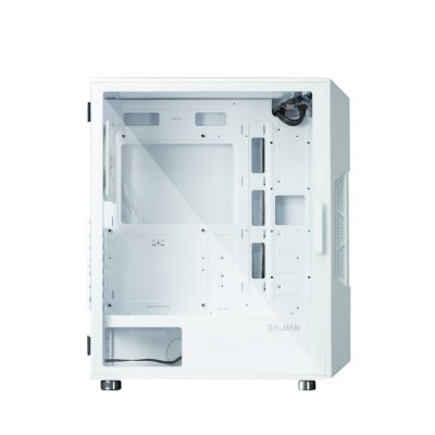 Корпус Zalman I3 Neo ARGB без БЖ, 2xUSB3.0, 1xUSB2.0, 4x120мм ARGB, VGA 355мм, LCS ready, TG Side Panel, ATX, білий