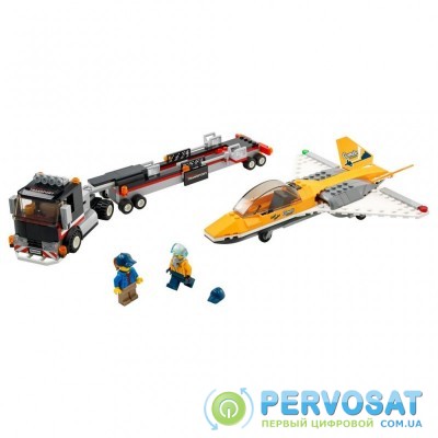 Конструктор LEGO City Great Vehicles Транспортер каскадёрского самолета 281 д (60289)