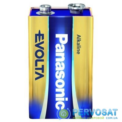 Батарейка PANASONIC Крона 6LR61 Evolta * 1 (6LR61EGE/1BP)