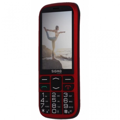 Мобильный телефон Sigma Comfort 50 Optima Red (4827798122228)