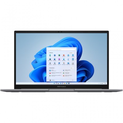 Ноутбук ASUS Vivobook S K3502ZA-L1202W 15.6" FHD OLED, Intel i5-12500H, 8GB, F512GB, UMA, Win11, Сірий