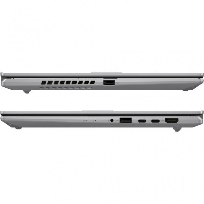 Ноутбук ASUS Vivobook S K3502ZA-L1202W 15.6" FHD OLED, Intel i5-12500H, 8GB, F512GB, UMA, Win11, Сірий