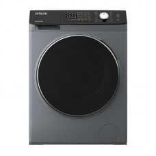 Прально-сушильна машина Hitachi фронтальна, 8(5)кг, 1400, A, 60см, дисплей, пара, інвертор, cріблястий