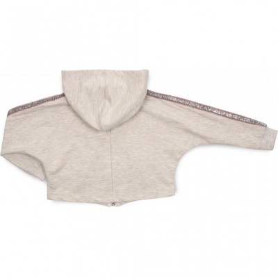 Кофта Breeze на блискавці з капюшоном (14690-80G-beige)