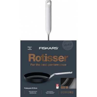 Fiskars Сковорода Rotisser 24 см