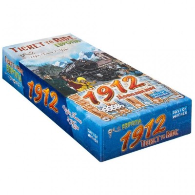 Настільна гра Hobby World Ticket to Ride Європа 1912 (доповнення) (1626)