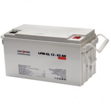 Батарея до ДБЖ LogicPower LPM-GL 12В 65Ач (3869) Батарея до ДБЖ LogicPower LPM-GL 12В 65Ач (3869)
