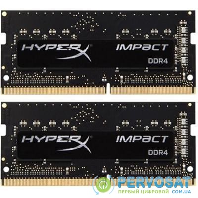 Модуль памяти для ноутбука SoDIMM DDR4 32GB (2x16GB) 2666 MHz HyperX Impact Kingston (HX426S16IB2K2/32)
