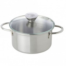 Ігрова каструлька nic металева з скляною кришкою 12см Ігрова каструлька nic металева з скляною кришкою 12см