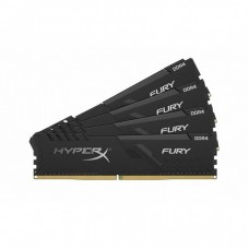 Модуль пам'яті для комп'ютера DDR4 32GB (4x8GB) 2666 MHz HyperX Fury Black HyperX (Kingston Fury) (HX426C16FB3K4/32) Модуль пам'яті для комп'ютера DDR4 32GB (4x8GB) 2666 MHz HyperX Fury Black HyperX (Kingston Fury) (HX426C16FB3K4/32)