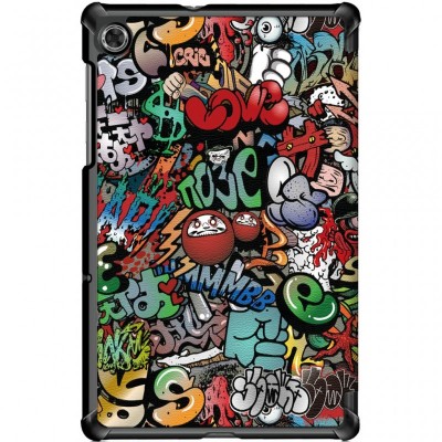 Чехол для планшета BeCover Smart Case Lenovo Tab M10 Plus TB-X606F Graffiti (705189)