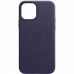 Чехол для моб. телефона Apple iPhone 12 Pro Max Leather Case with MagSafe - Deep Violet, M (MJYT3ZE/A)