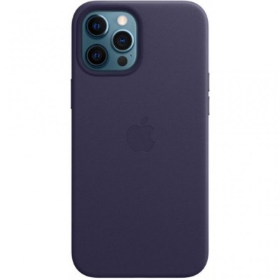 Чехол для моб. телефона Apple iPhone 12 Pro Max Leather Case with MagSafe - Deep Violet, M (MJYT3ZE/A)