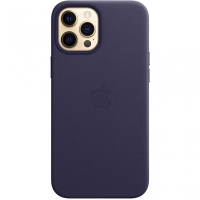 Чехол для моб. телефона Apple iPhone 12 Pro Max Leather Case with MagSafe - Deep Violet, M (MJYT3ZE/A)