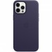 Чехол для моб. телефона Apple iPhone 12 Pro Max Leather Case with MagSafe - Deep Violet, M (MJYT3ZE/A)