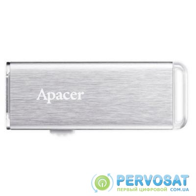 USB флеш накопитель Apacer 64GB AH33A Silver USB 2.0 (AP64GAH33AS-1)