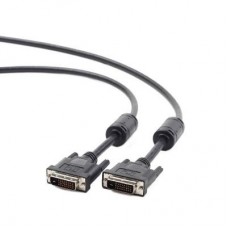 Кабель мультимедійний DVI to DVI 24+1pin, 1.8m Cablexpert (CC-DVI2-BK-6) Кабель мультимедійний DVI to DVI 24+1pin, 1.8m Cablexpert (CC-DVI2-BK-6)
