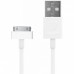 Дата кабель USB 2.0 AM to Apple 30pin 1.0m CK-13 White INKAX (F_62154)