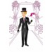Janod Бумажные куклы - Свадебные наряды