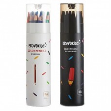 Олівці кольорові Xiaomi Bravokids 24 кольору (прості + водні) (601960) Олівці кольорові Xiaomi Bravokids 24 кольору (прості + водні) (601960)