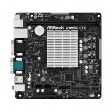 Материнська плата ASRock N100DC-ITX Intel Quad core N100 (up to 3.4GHz) 1xDDR4 M.2 HDMI mITX Материнська плата ASRock N100DC-ITX Intel Quad core N100 (up to 3.4GHz) 1xDDR4 M.2 HDMI mITX