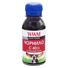 Чорнило WWM Canon PG-40Bk/PG-50Bk/PGI-5Bk Black 100г (C40/B-2) Чорнило WWM Canon PG-40Bk/PG-50Bk/PGI-5Bk Black 100г (C40/B-2)