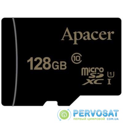Карта памяти Apacer 128GB microSDXC Class10 UHS-I (AP128GMCSX10U1-RA)