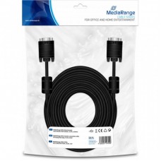 Кабель мультимедійний VGA 15.0m ferrite MediaRange (MRCS112)