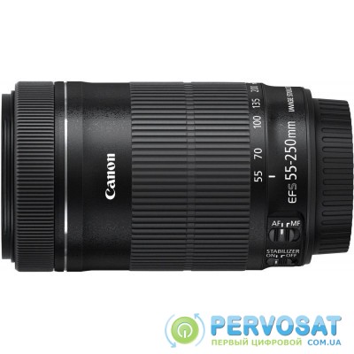 Об`єктив Canon EF-S 55-250mm 4-5.6 IS STM