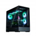 Корпус Zalman P30 Black V2, без БЖ, 1xUSB3.0, 1хUSB Type-C, 3x120мм ARGB, TG Front/Side Panel, mATX, чорний