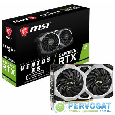 Видеокарта MSI GeForce RTX2060 6144Mb VENTUS XS (RTX 2060 VENTUS XS 6G)